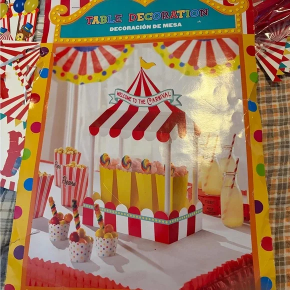 Carnival birthday decorations